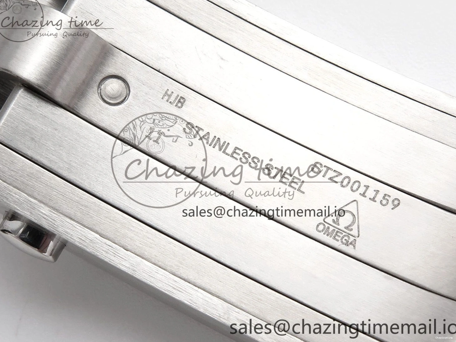 0306 Seamaster 300m Chrono SS YG OMF 1:1 Best Edition Blue Dial on SS YG Bracelet A Seasonal 7691